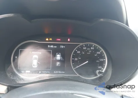 2020 Nissan Versa Sv Xtronic Cvt z USA, uszkodzony, nr VIN 3N1CN8EV1LL806859